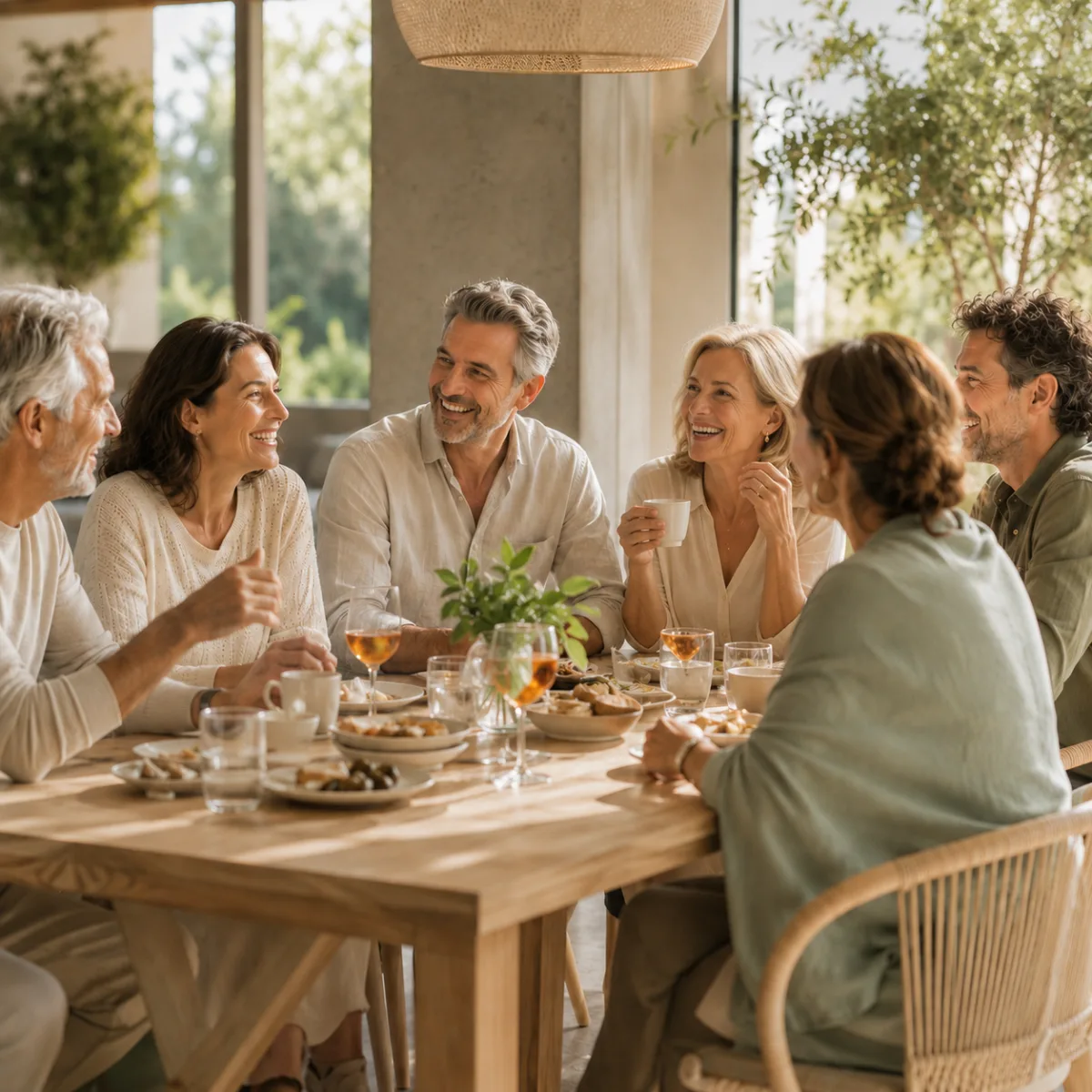 Familia, amigos y buena compañía